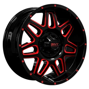 Envy Wheels – ET-2 – Black – 20″x9″ 18mm – Summer Wheels – 222BR-F20613587118